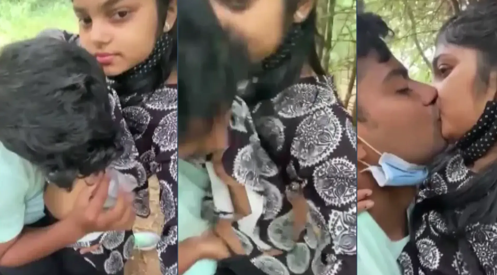 Cute Girl Ugly Boyfriend – Boobs Sucked Hard Viral MMS