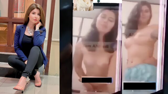 Pakistani Host Najiba Faiz Leaked Nude Video Boobs Pussy Show Destroy