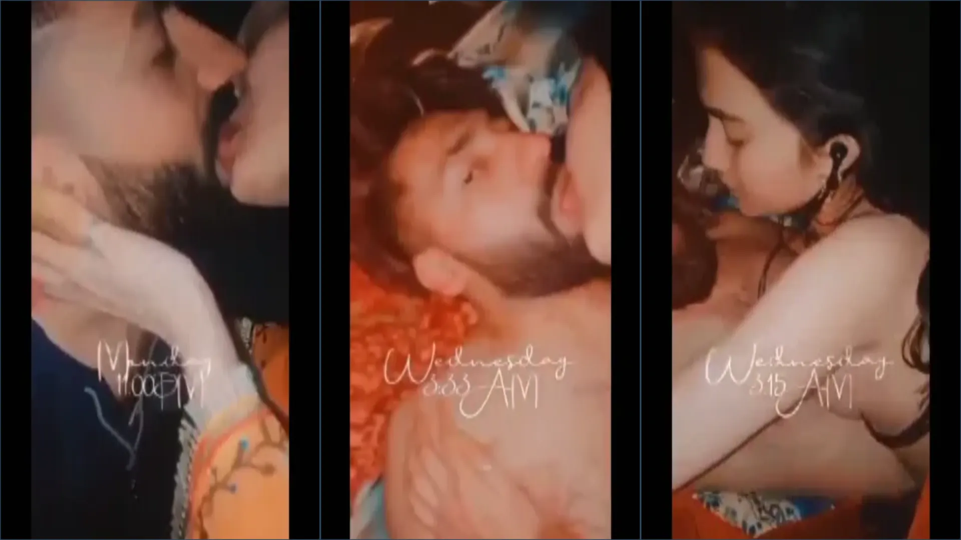 Punjabi Couple Multiple Private Clips Romantic Kissing Hardcore Fucking Viral MMS